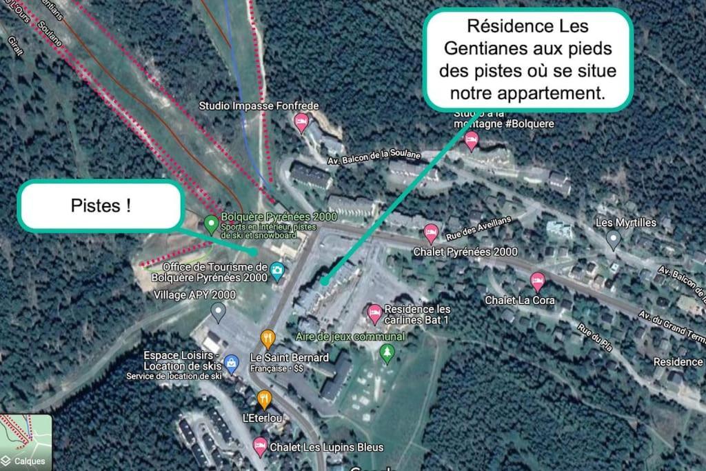 T2 Aux Pieds Des Pistes De P2000 Apartment Bolquere Pyrenees 2000 Екстериор снимка